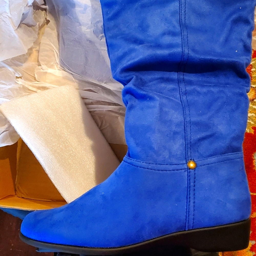 Adina Boots Cobalt Blue 7.5W